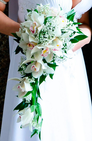 свадебный букет невесты